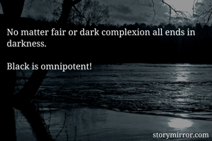 Black Quote Of The Day English Black Day Quote | English Black Day Quotes | Storymirror