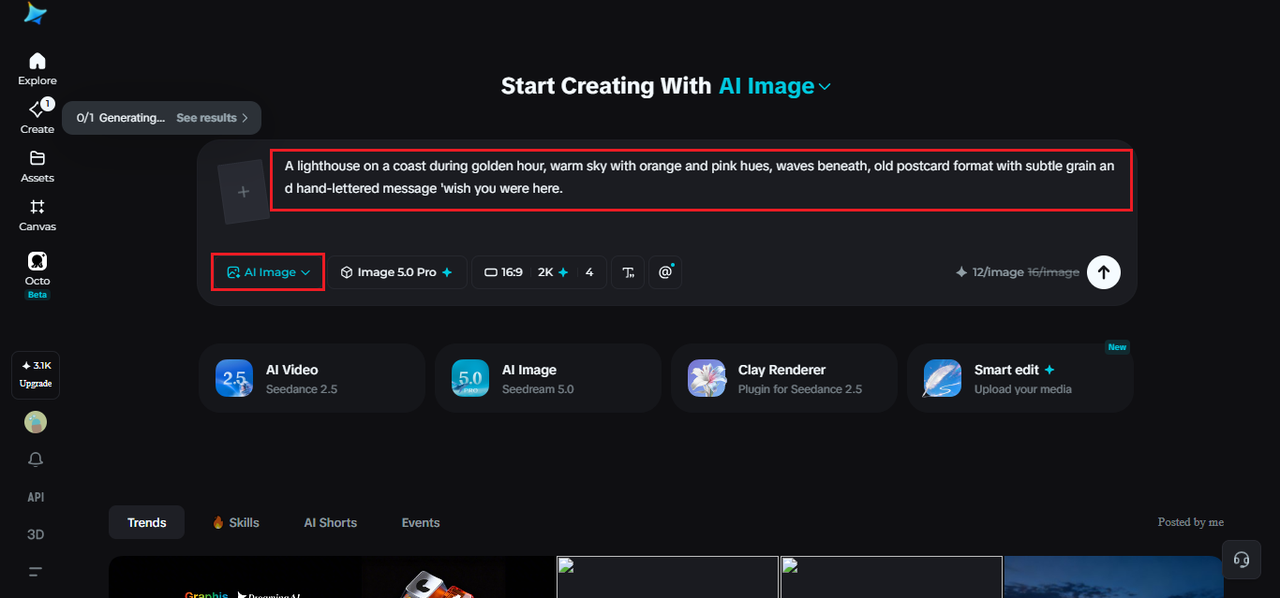 Step 1 Prompt Example Result