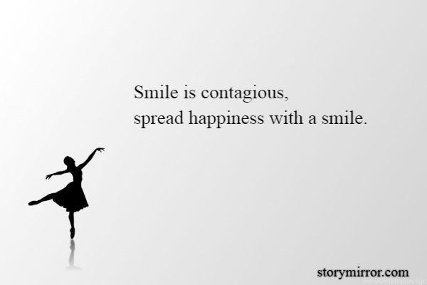 Smile Is Contagious Spr Venkatesh R English Abstract Quote