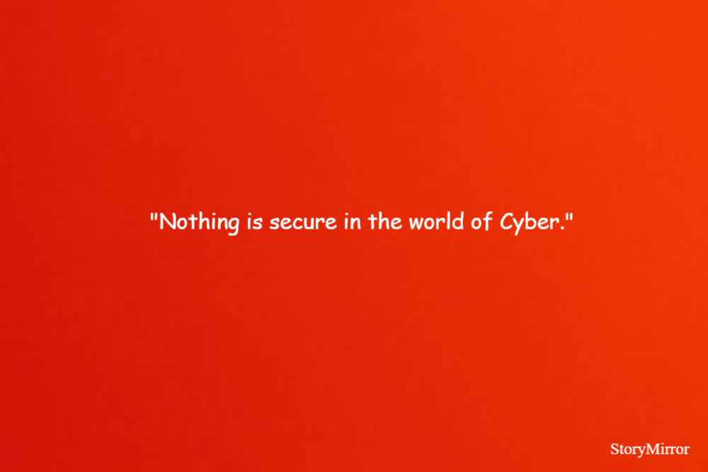 Technological Crime Slogan
