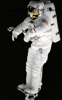 A Spacewalker and her Space