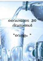 വൈഗയുടെ 30 ദിവസങ്ങൾ - "വെള്ളം "