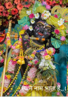 श्याम नाम भाता हैं,,।