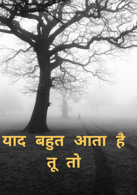 याद बहुत आता है तू तो