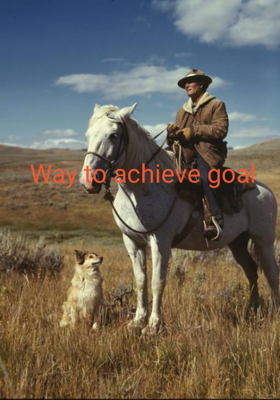 Way To Achieve Goal