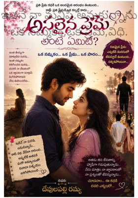 ఇతనే నా మనిషి.అనుకున్నాను
ఒక నమ్మకం,ఒక ప్రేమ,విధి.