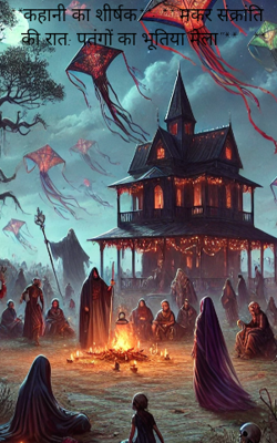 "मकर संक्रांति की रात: पतंगों का भूतिया मेला"**