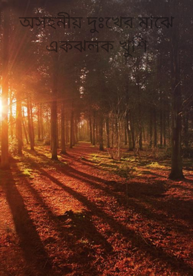 অসহনীয় দুঃখের মাঝে একঝলক খুশি