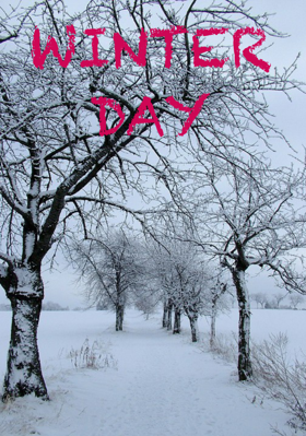 THE WINTER DAY