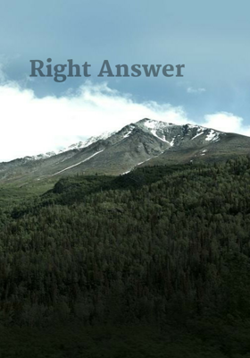 Right Answer
