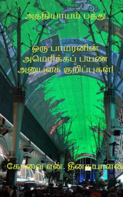 அத்தியாயம் பத்துஒரு பாமரனின் அமெரிக்கப் பயண அனுபவக் குறிப்புகள்!                கோவை என். தீனதயாளன்