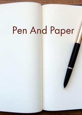 Pen And Paper