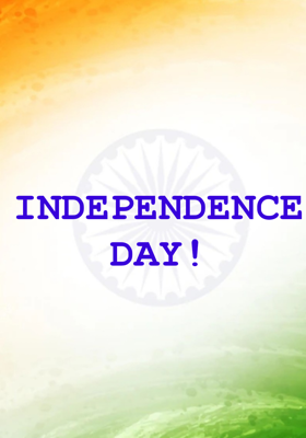 INDEPENDENCE DAY!