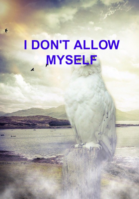 I Don't Allow Myself