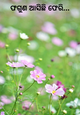 ଫଗୁଣ ଆସିଛି ଫେରି...