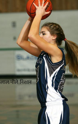 लाल/नीले निशान