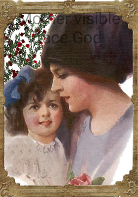 Mother visible face God