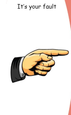 It’s Your Fault