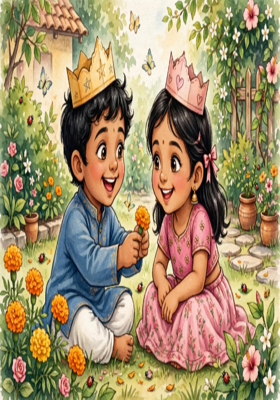 "Chhote Raja Aur Chhoti Rani Ka Bagicha" 