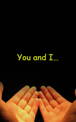 You and I…