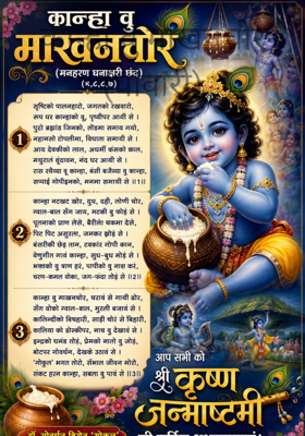 कान्हा वु माखनचोर (पोवारी)
