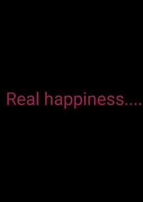 Real Happiness....