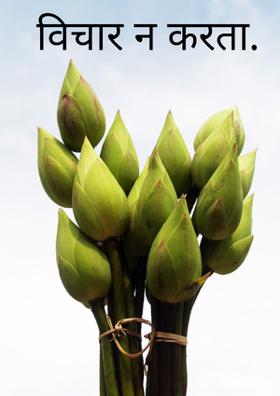 विचार न करता.