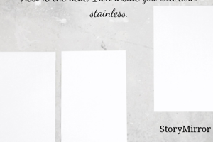 Absorb the heat; Iron inside you will turn stainless.
