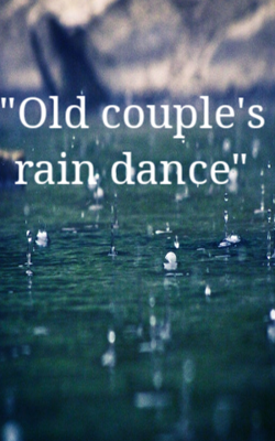 Old Couple's Rain Dance