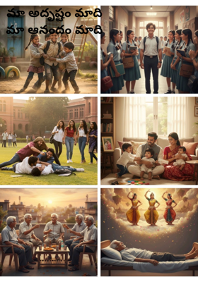 మా అదృష్టం మాది
మా ఆనందం మాది