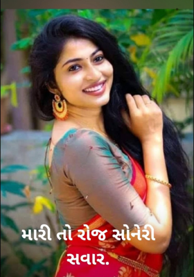 મારી તો સોનેરી સવાર