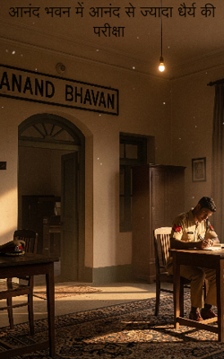 आनंद भवन में आनंद से ज्यादा धैर्य की परीक्षा 