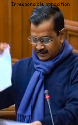 Irresponsible opposition