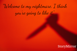 "Welcome to my nightmare, I think you're going to like it."🎃💀