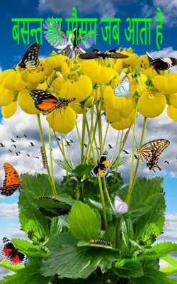 बसन्त का मौसम जब आता है