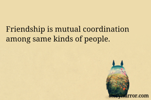Friendship is...