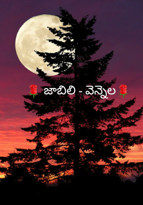 🌹 జాబిలి - వెన్నెల🌹