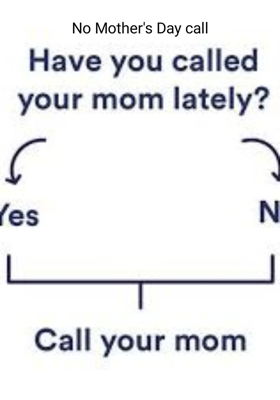 No Mother's Day Call