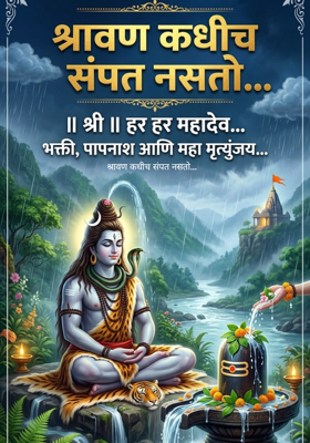 श्रावण कधीच संपत नसतो…