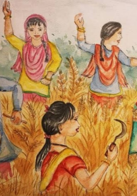 आया बैसाखी त्योहार