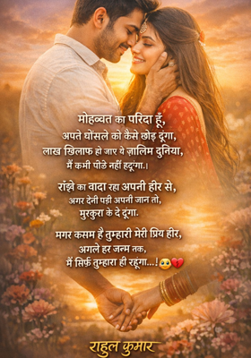 waada Poem Author Rahul Kumar 