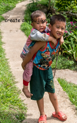 Create as you like it