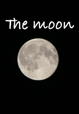 The moon