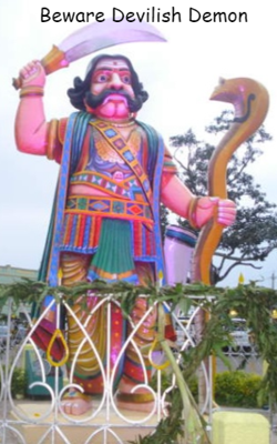 Beware Devilish Demon