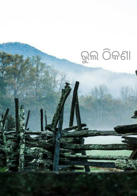 ଭୁଲ ଠିକଣା