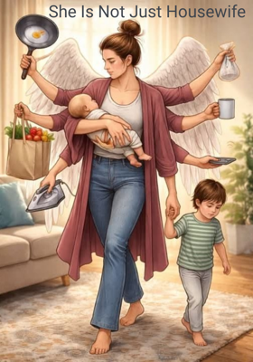 She Is Not Just Housewife