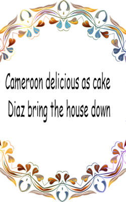 Cameroon Delicious As Cake Diaz Bring The House Down