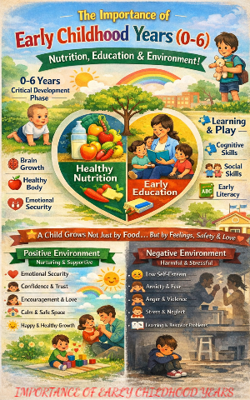 IMPORTANCE OF EARLY CHILDHOOD YEARS