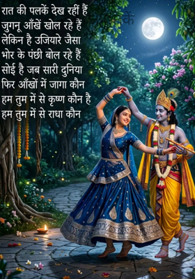 रात की पलकें
