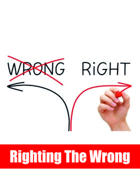 Righting The Wrong